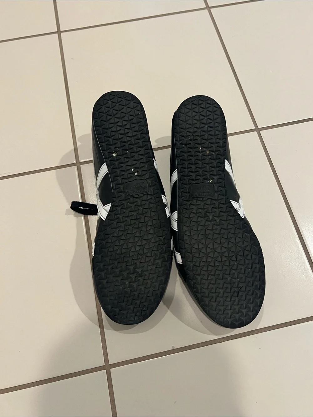 Onitsuka Tiger Mexico 66 Black and White Sneakers